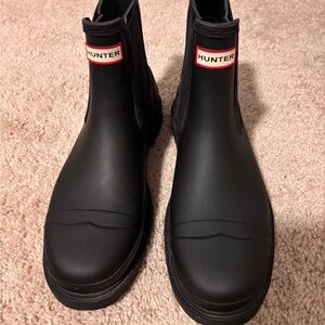 Hunter Commando Chelsea Boots